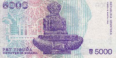 Beschrijving achterzijde: STATUE